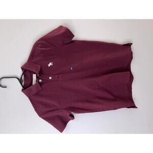 NEW Abercrombie Uniform Burgundy Polo Shirts (2) - SZ 16